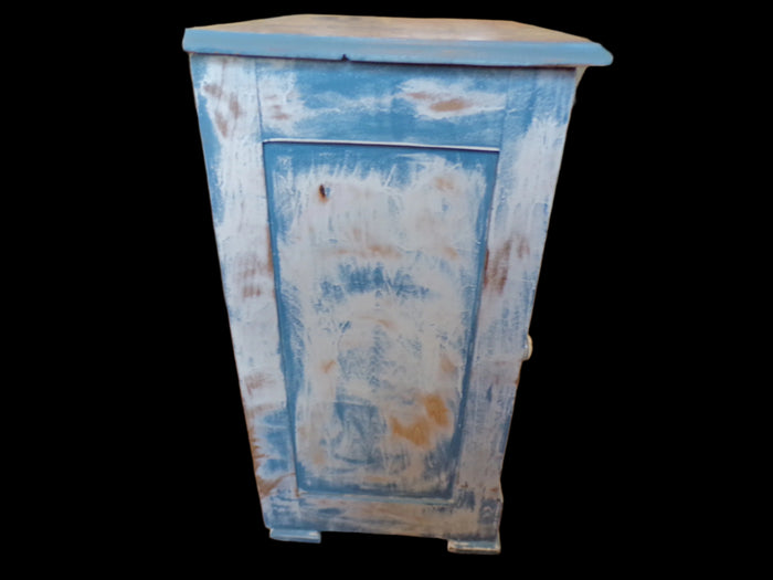 Rustic Blue Cabinet