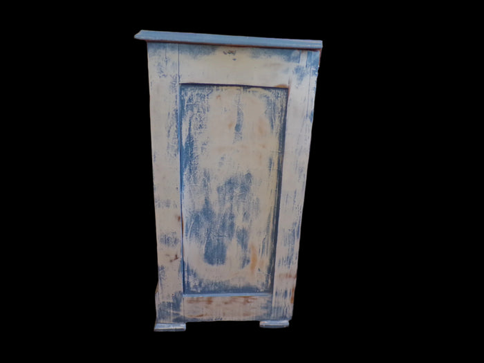Rustic Blue Cabinet