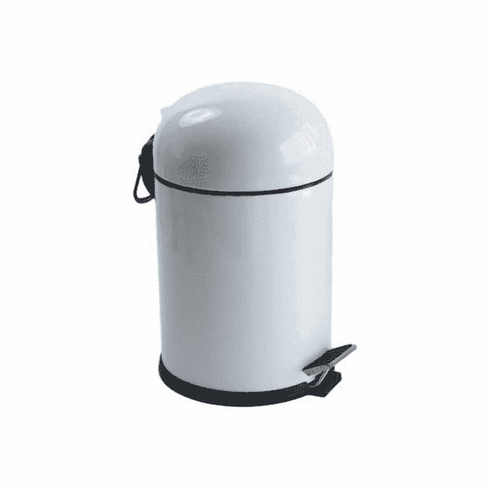 Rustproof Stainless Steel Pedal Bin 7 L with Concave Lid