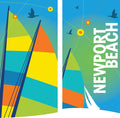 Sails Double Vinyl Banner Set Dekra-Lite