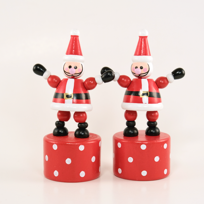Santa Push-Up Puppet