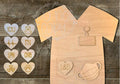Scrub Top  Door Hanger - T2 Blanks 4 You