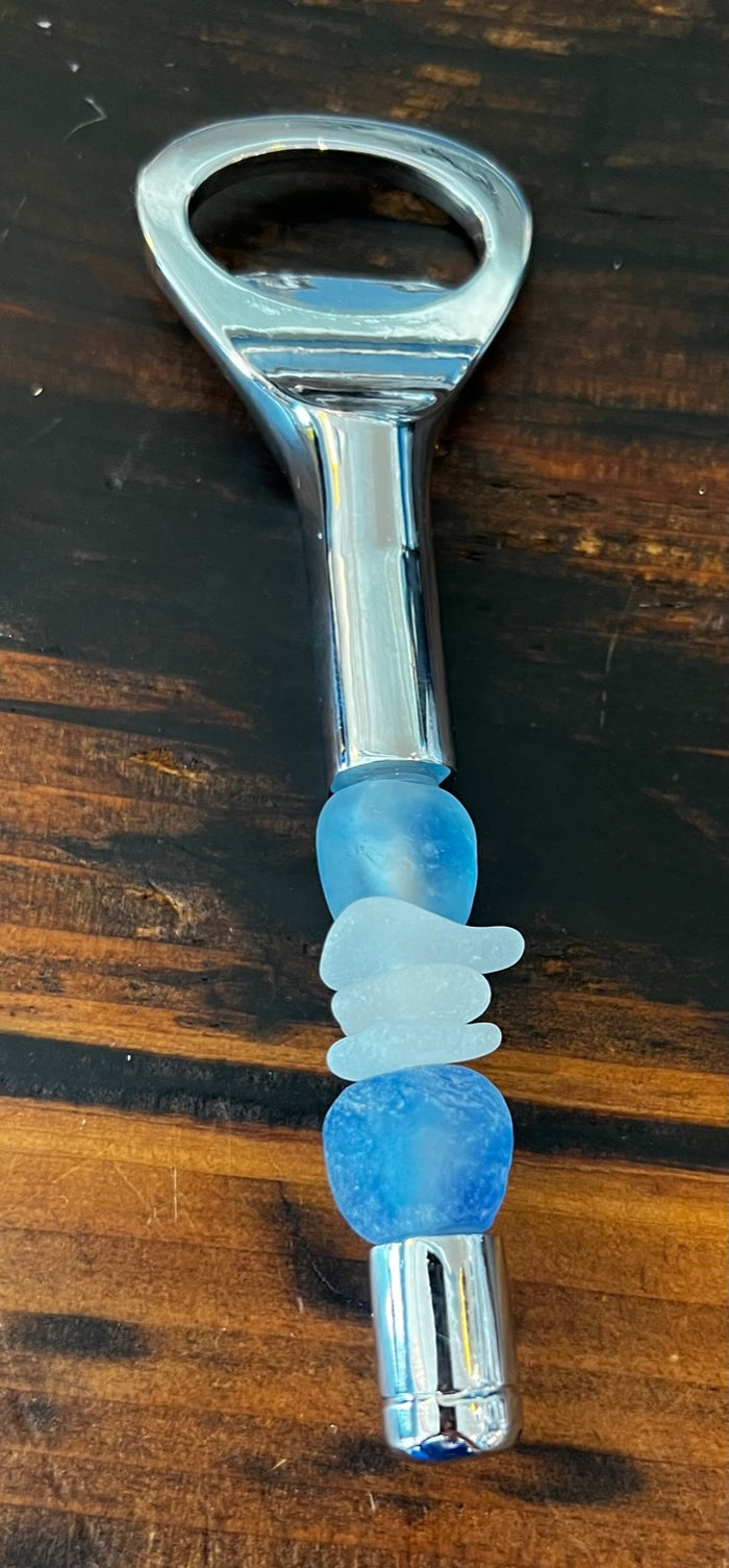 Sea Glass Bottle opener