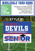 Senior 2020 Yard Sign - Style #1 - T2 Blanks 4 You