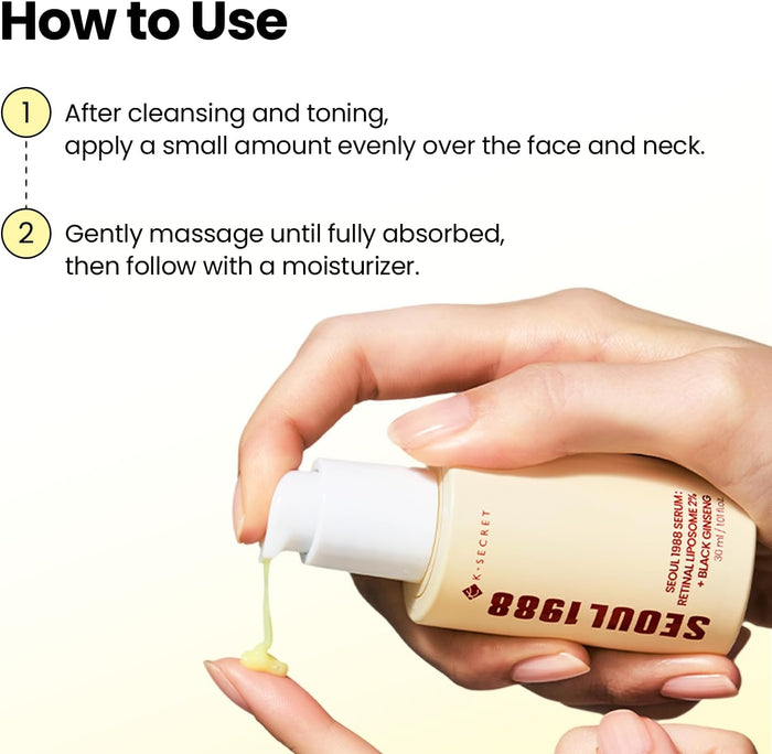 Seoul 1988 Retinol Liposome Serum | Anti-Aging Night Serum