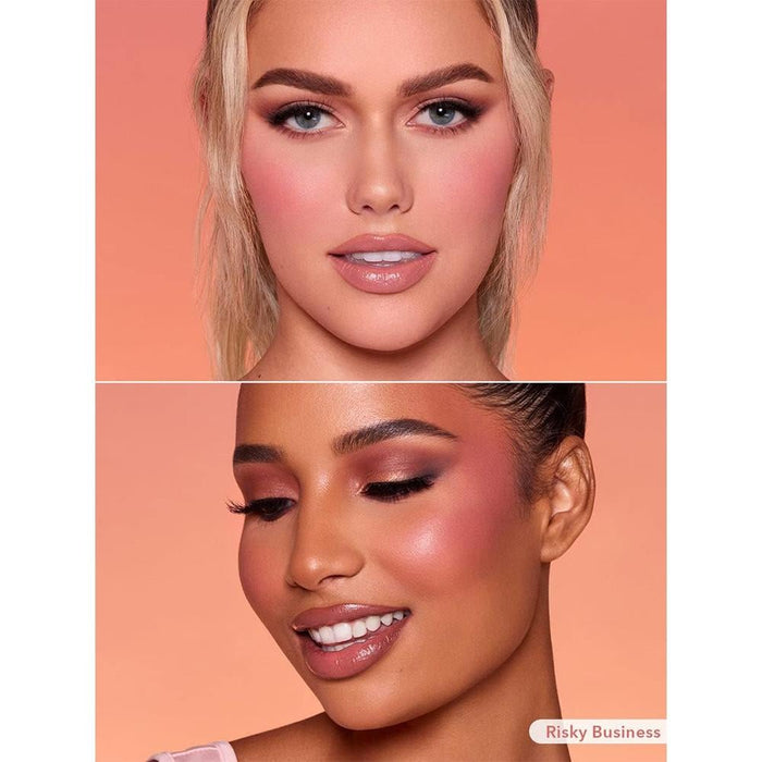 SHEGLAM Color Bloom Liquid Blush Risky Business 3