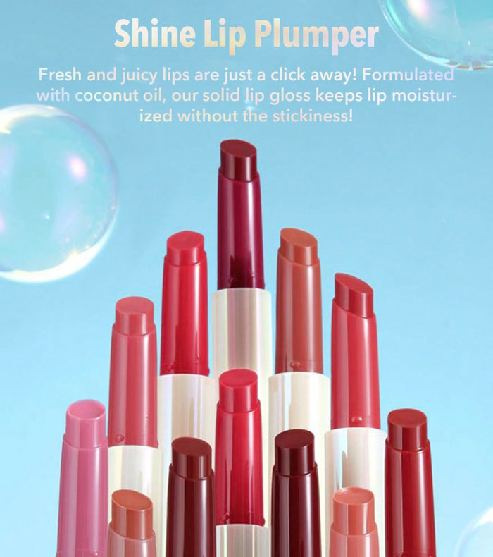 SHEGLAM Pout-Perfect Shine Lip Plumper Pink Flamingo 4