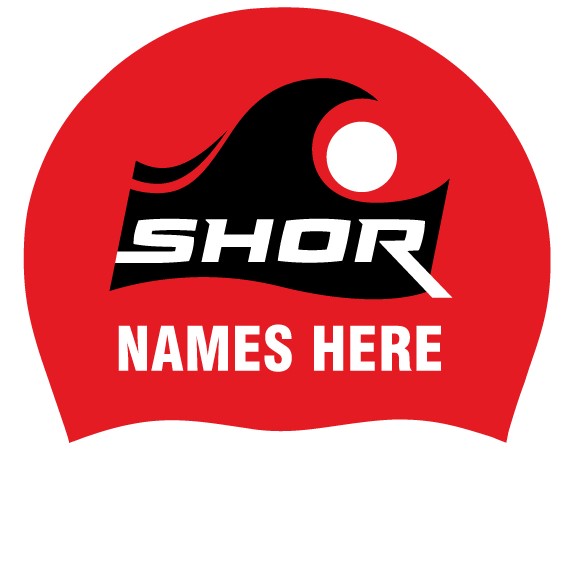 SHOR Personalized LONG HAIR Silicone Caps [Set of 2]