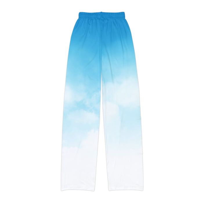 Sky Youth Lounge Pants — Kids All-Over-Print Cozy Bottoms
