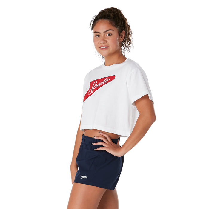 Speedo Bondi Crop Tee Shirt side