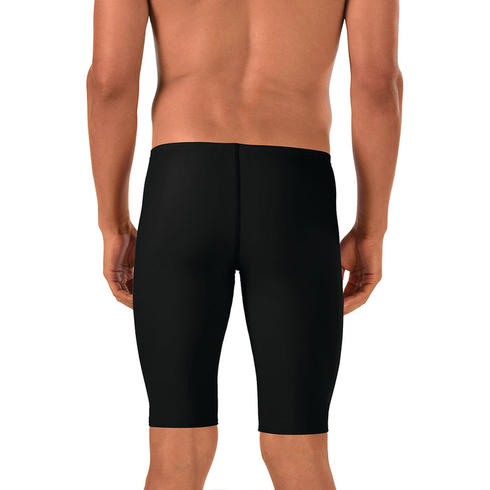 Speedo Core Solid Adult Jammer black back