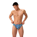 Speedo Printed Brief electric luau front