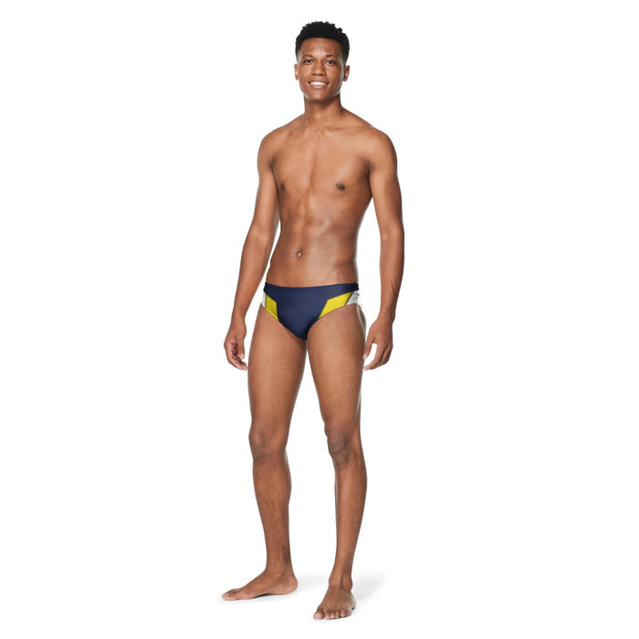 Speedo Endurance+ Edge Splice Brief navy gold