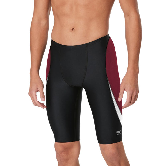 Speedo Endurance+ Edge Splice Jammer maroon