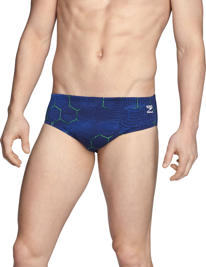 Speedo Endurance+ Emerging Force Brief blue green