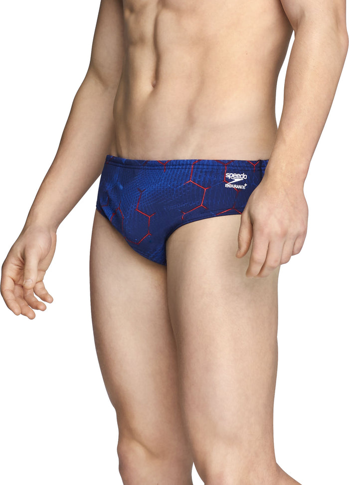 Speedo Endurance+ Emerging Force Brief navy red