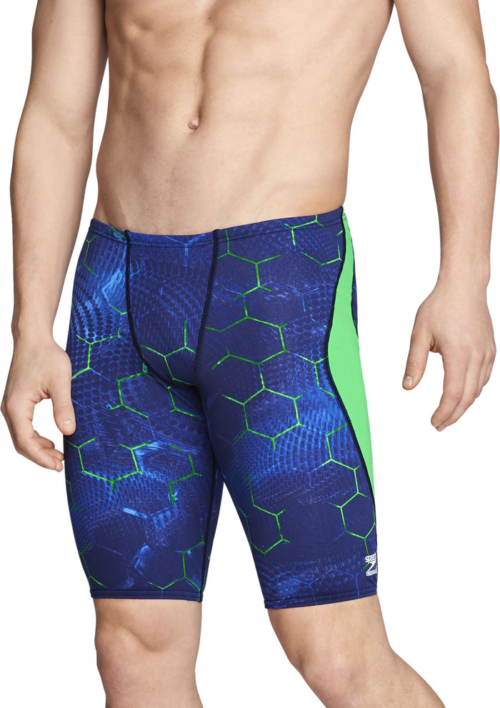 Speedo Endurance+ Emerging Force Jammer blue green