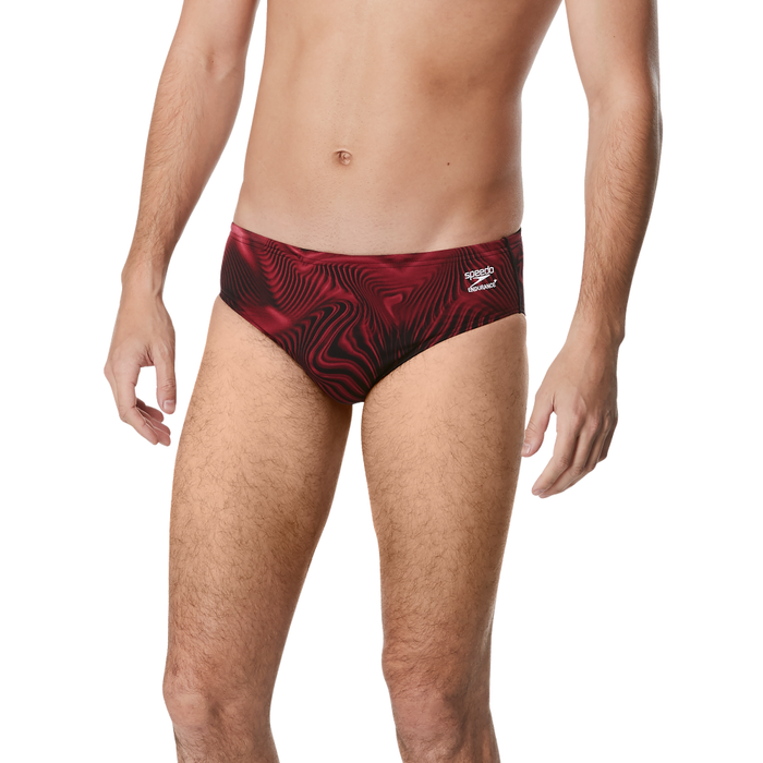 Speedo Endurance+ Fusion Vibe Brief maroon