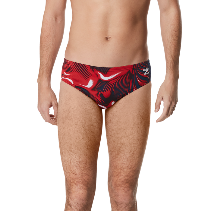 Speedo Endurance+ Fusion Vibe Brief navy red