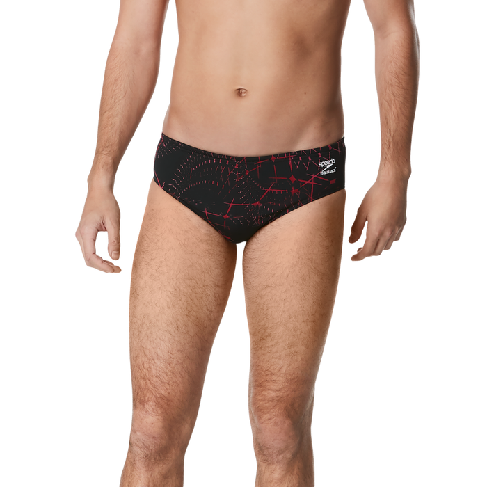 Speedo Endurance+ Galactic Highway Brief red