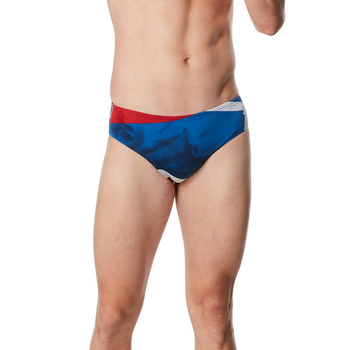 Speedo Endurance+ Glimmer Brief navy red