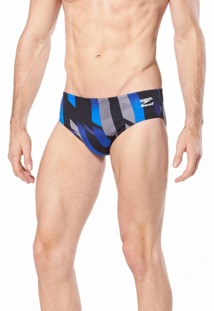 Speedo Endurance+ Pinstripe Flight Brief blue