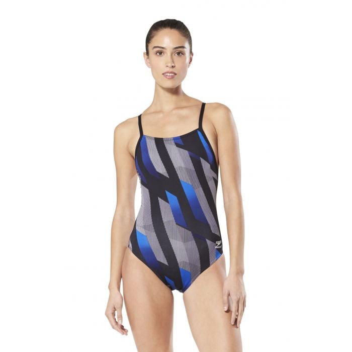 Speedo Endurance+ Pinstripe Flight Flyback blue