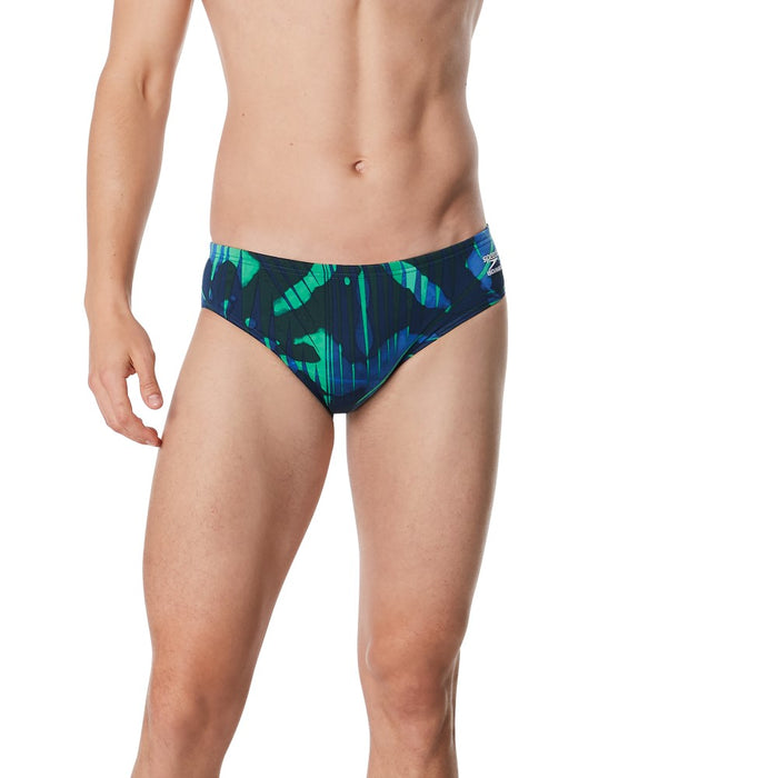 Speedo Endurance+ Reflected Brief blue green