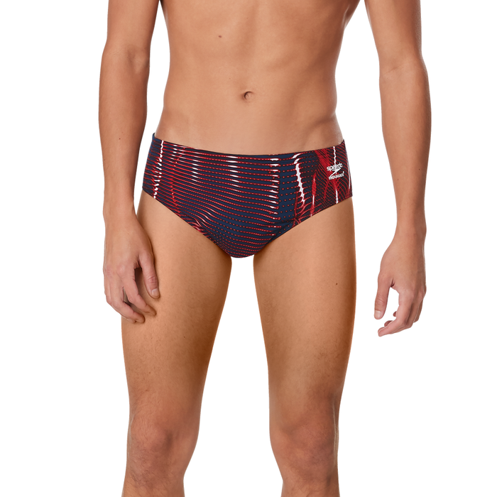 Speedo Endurance+ Solar Boom Brief navy red