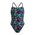 Speedo Firework Burst Printed V-Back 2.0 front
