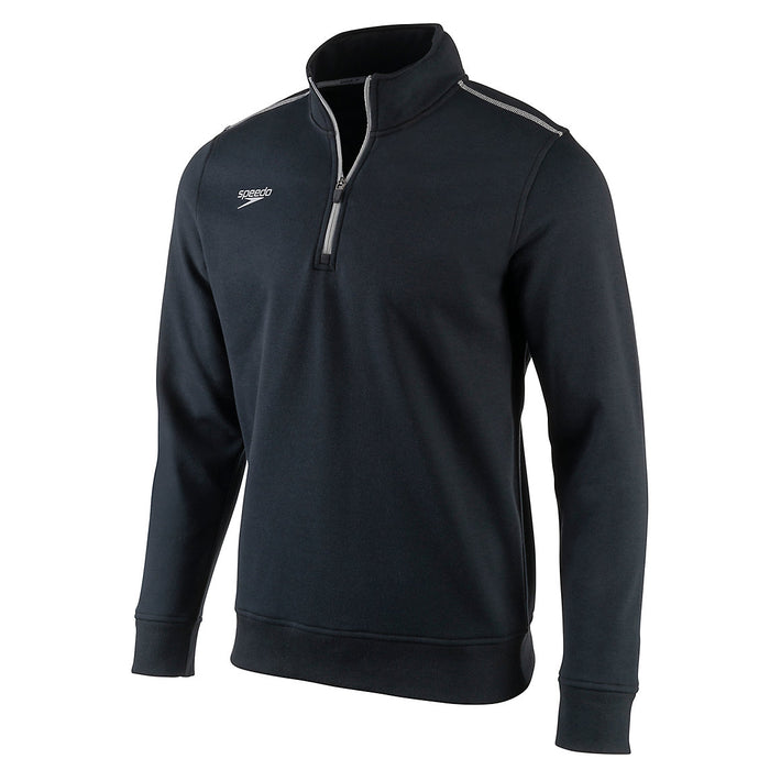 Speedo Fleece Quarter Zip black
