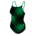 Speedo Flow Strappy Crossback green