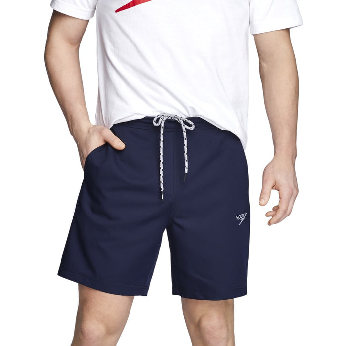 Speedo Male Warmup Shorts navy