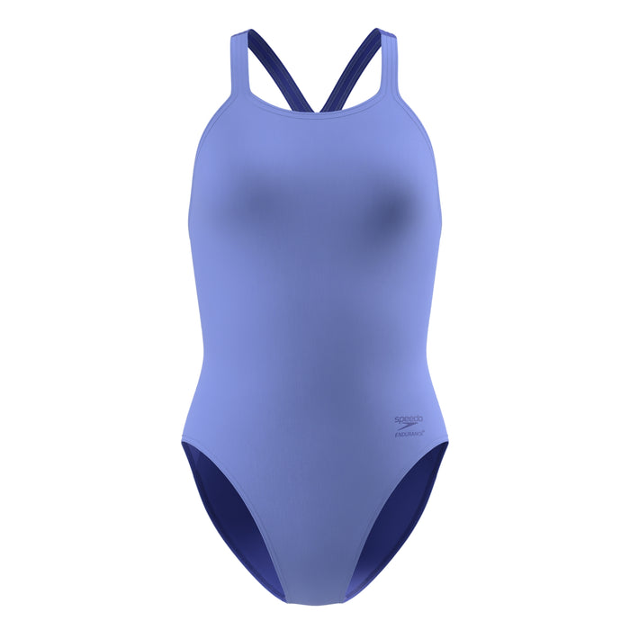 Speedo Midnight Lavender Solid Powerback front