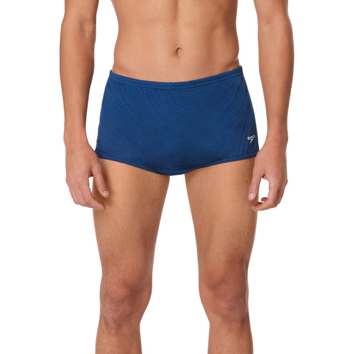Speedo Poly Mesh Training Suit navy
