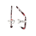 Speedo Printed Bullet Head Snorkel Fiery Coral