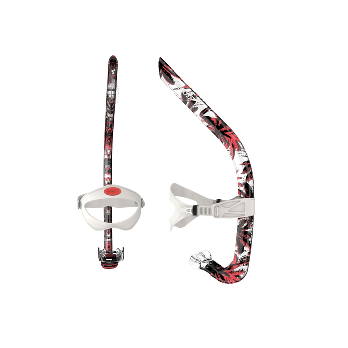 Speedo Printed Bullet Head Snorkel Fiery Coral