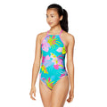 Speedo Printed High Neck floral