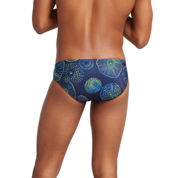 Speedo Printed One Brief navy back