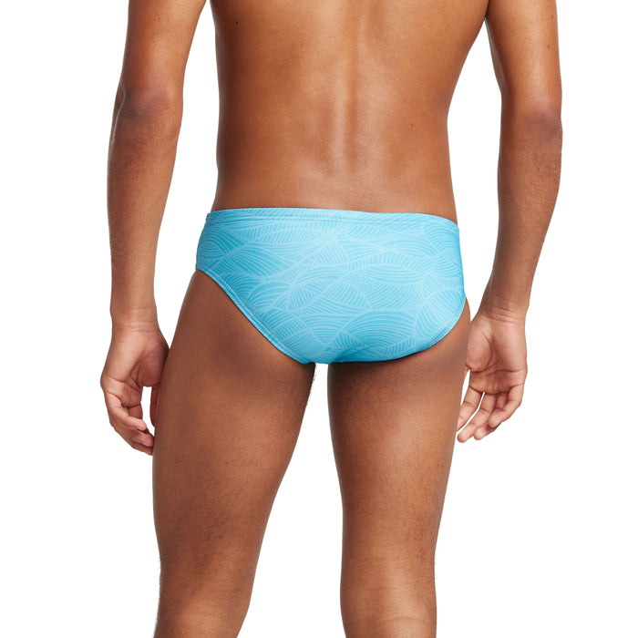 Speedo Printed One Brief aqua back