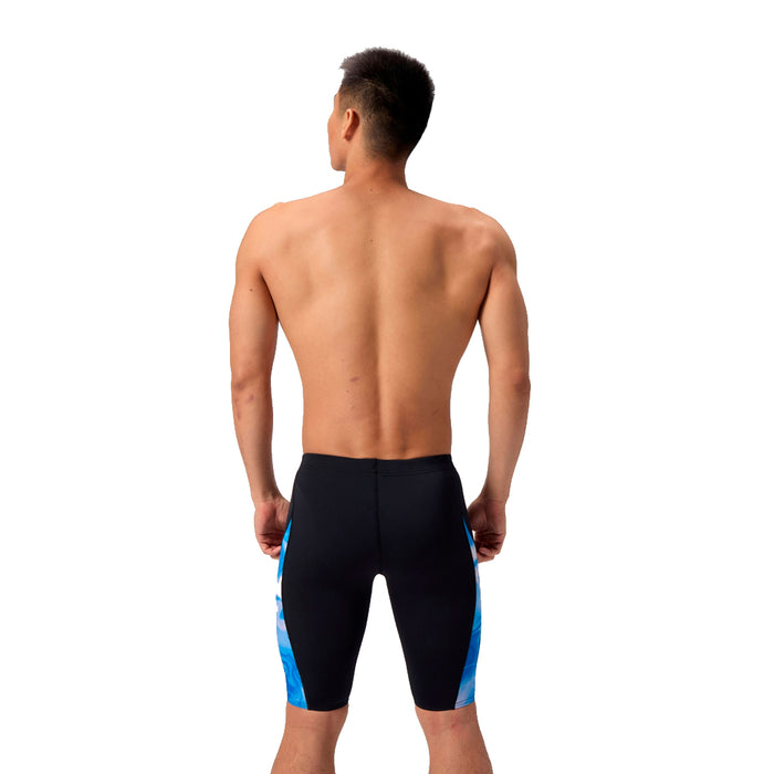 Speedo Printed Splice Jammer ocean back