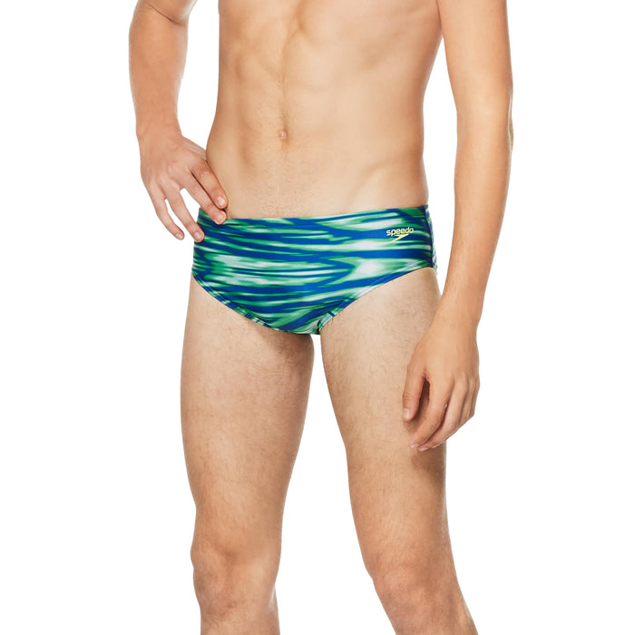 Speedo ProLT Wave Wall Brief blue green