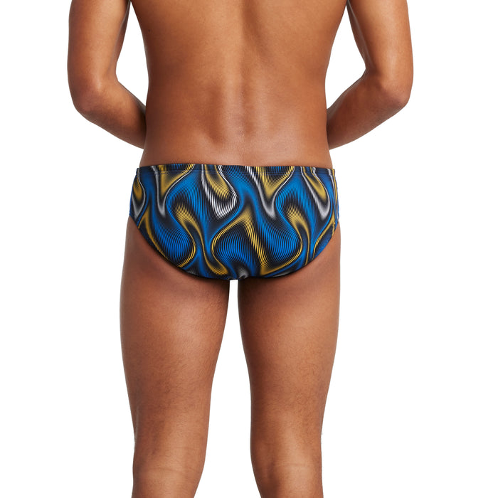 Speedo Purpose Brief sapphire gold back