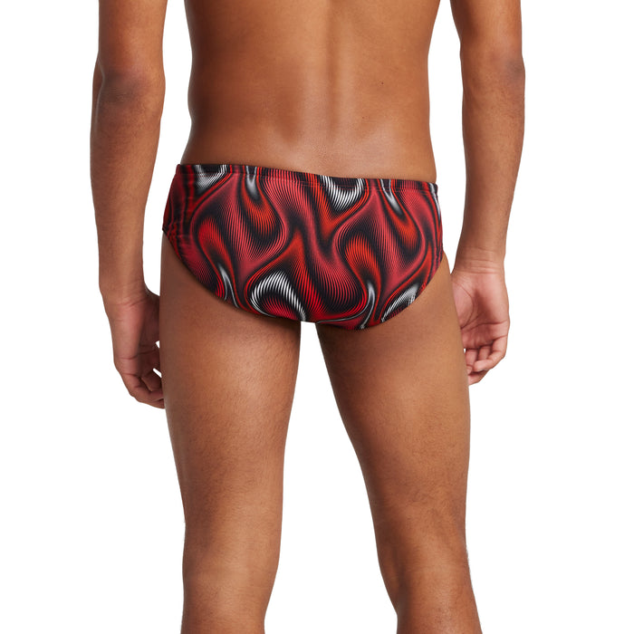Speedo Purpose Brief red back