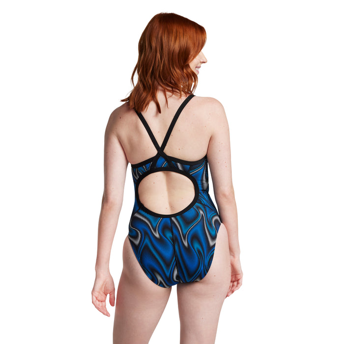 speedo purpose flyback blue back