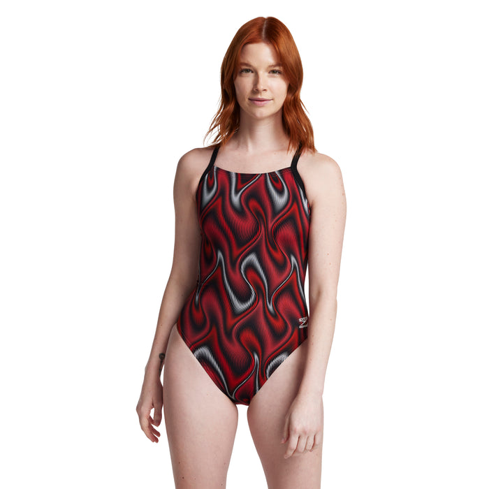 speedo purpose flyback red front