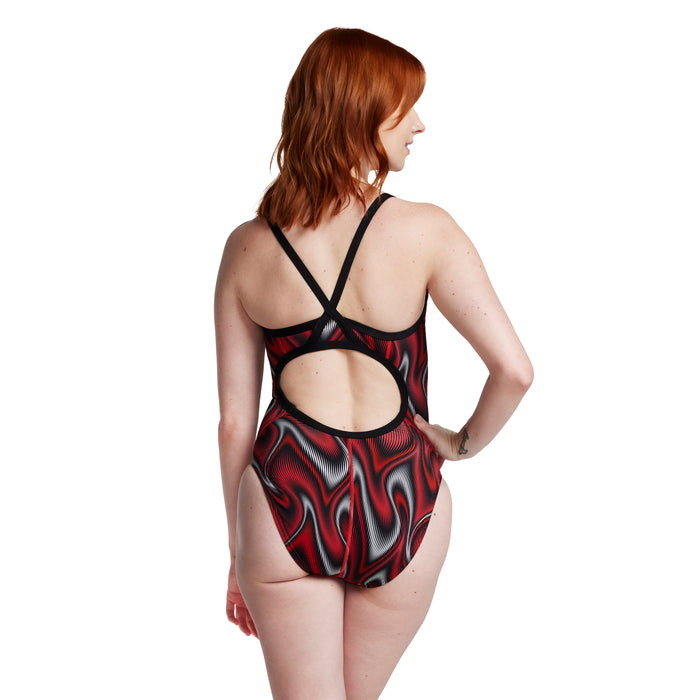 speedo purpose flyback red back