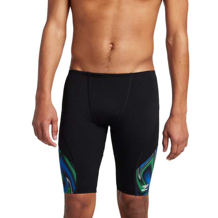 Speedo Purpose Jammer blue green front
