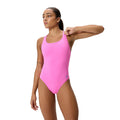 Speedo Solid Powerback pink front