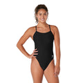 Speedo Solid The One Back black front